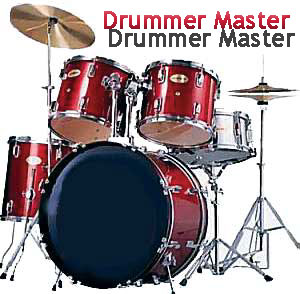 modern drumset 